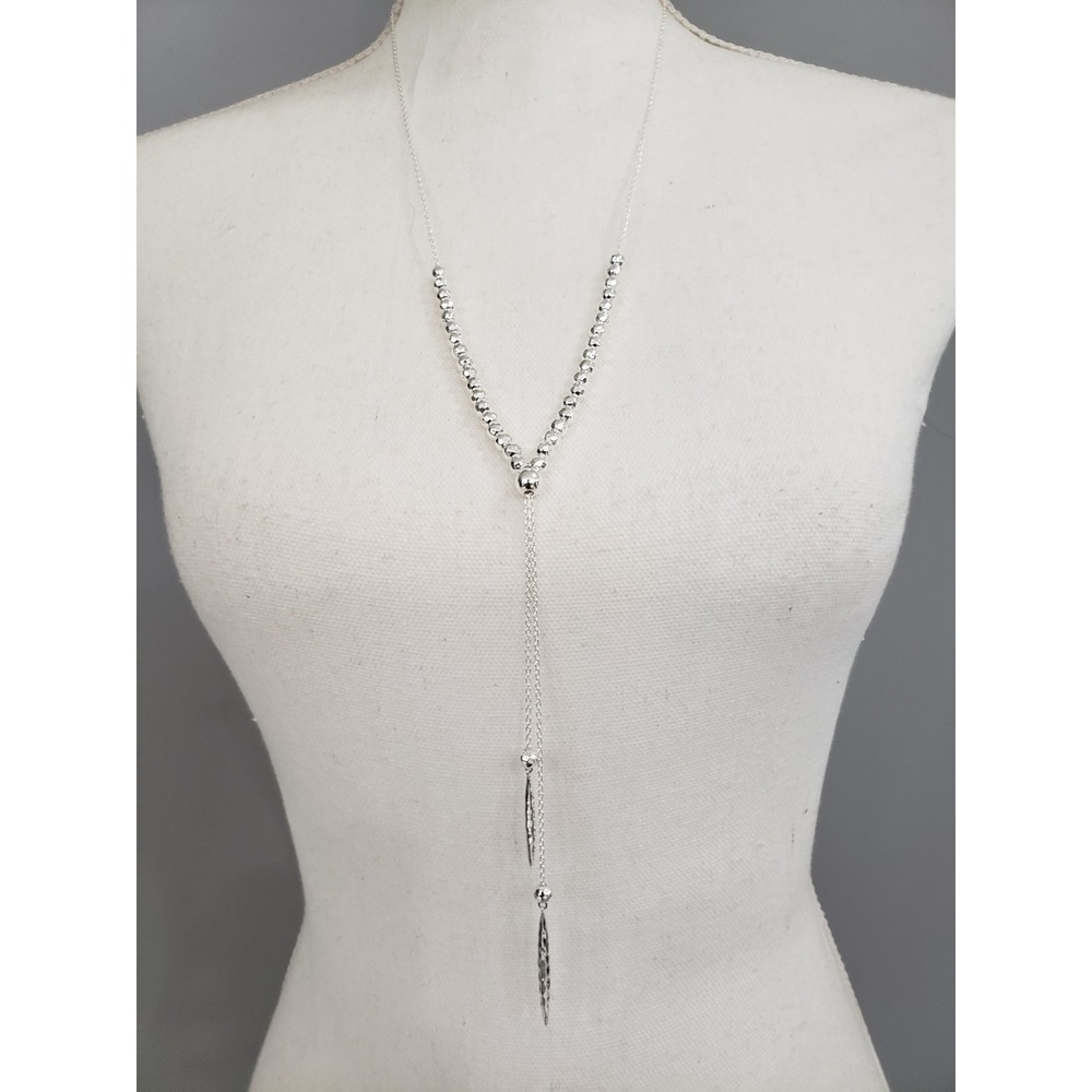 NEW GORJANA California Style Laguna Adjustable Chain Necklace Lariat Abstract